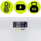 Ваги підлогові Actiget до 150 кг ACT0177 White