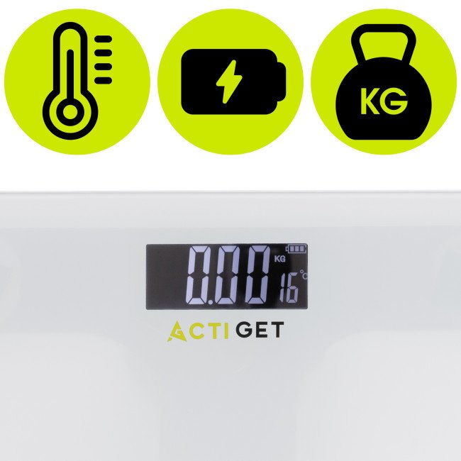 Ваги підлогові Actiget до 150 кг ACT0177 White
