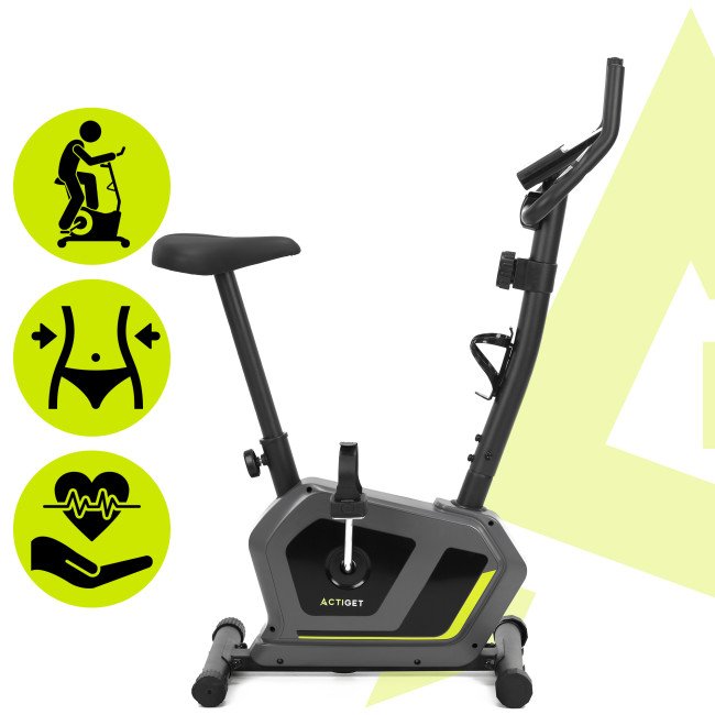 Велотренажер магнітний Actiget Actibike Pro ACT0175 Grey/Black