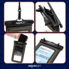 Чохол водонепроникний Aquaget для телефона з кріпленням на руку AQ0029 Black
