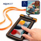 Чохол водонепроникний Aquaget для телефона AQ0027 Black/Orange