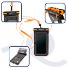 Чохол водонепроникний Aquaget для телефона AQ0027 Black/Orange
