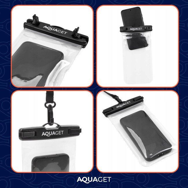 Чохол водонепроникний Aquaget для телефона AQ0025 Black