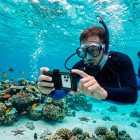 Чохол водонепроникний Aquaget для телефона з кріпленням на руку AQ0029 Black