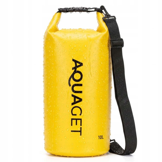 Гермомішок Aquaget 10 л водозахисний AQ0022 Yellow
