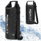 Гермомішок Aquaget 10 л водозахисний AQ0021 Black