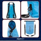 Гермомішок Aquaget 20 л водозахисний AQ0023 Sky Blue