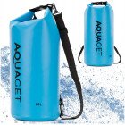Гермомішок Aquaget 20 л водозахисний AQ0023 Sky Blue