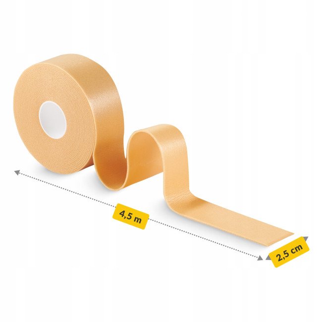 Захисна стрічка від натирання 4FIZJO Protect Foam 2.5 см x 4.5 м для пальців та п'яти Beige (P-5905973401548)