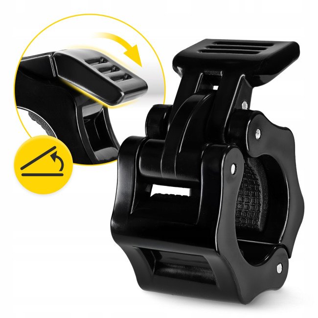 Замки (затиски) для грифа 4FIZJO Quick Release 25 мм 2 шт (P-5905973407519)