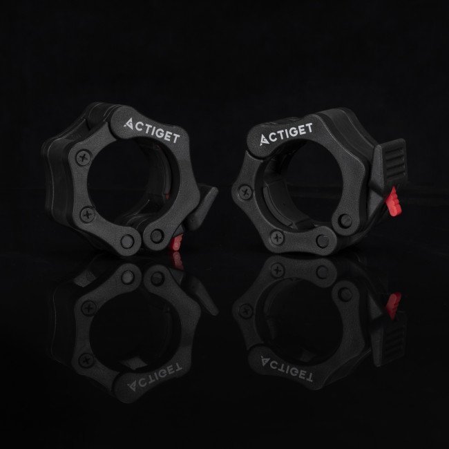Замки (затиски) для олімпійського грифа Actiget Quick Release 50 мм 2 шт ACT0014