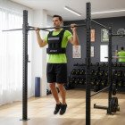Жилет-обважнювач для тренувань Actiget 20 кг зі змінною вагою ACT0124 Black
