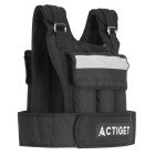 Жилет-обважнювач для тренувань Actiget 20 кг зі змінною вагою ACT0124 Black
